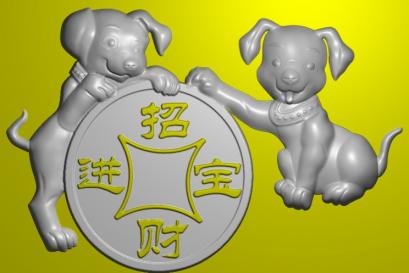 招財(cái)進(jìn)寶狗