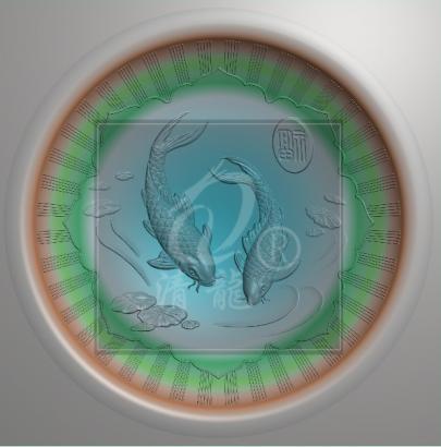 雙魚碗內(nèi)托